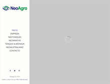 Tablet Screenshot of neoagro.com